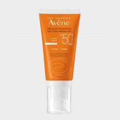 Protetor Solar Creme Rosto Avne Incolor SPF50+ Pele Muito Clara e Hipersensvel 50 ml