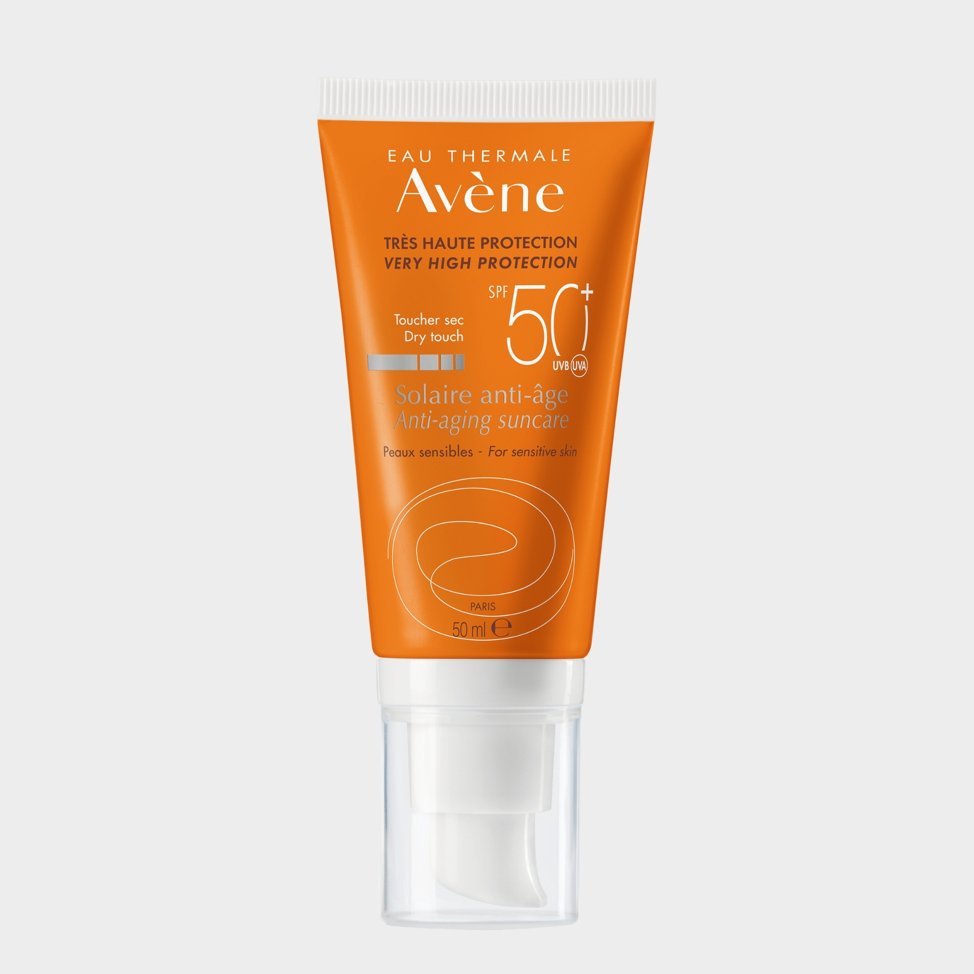 Creme Protetor Solar Avène Anti-Idade SPF50+ Pele Muito Clara e Hipersensível 50 ml