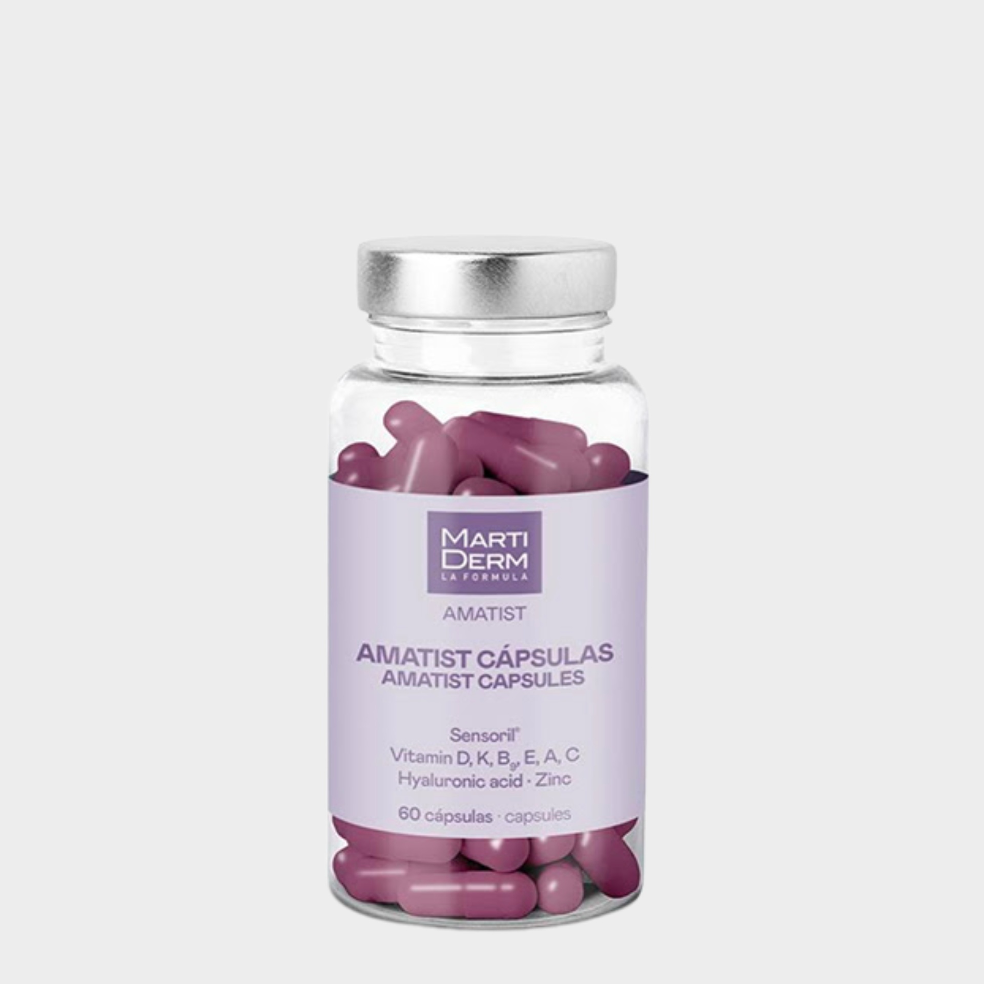 Cápsulas Bem-Estar Martiderm Amatist Pós-Menopausa 60 cápsulas