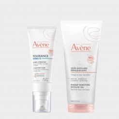 Creme Hidratante Rosto Avne Tolerance Hydra-10 Fluido 40 ml + Gel Micelar Desmaquilhante 100 ml