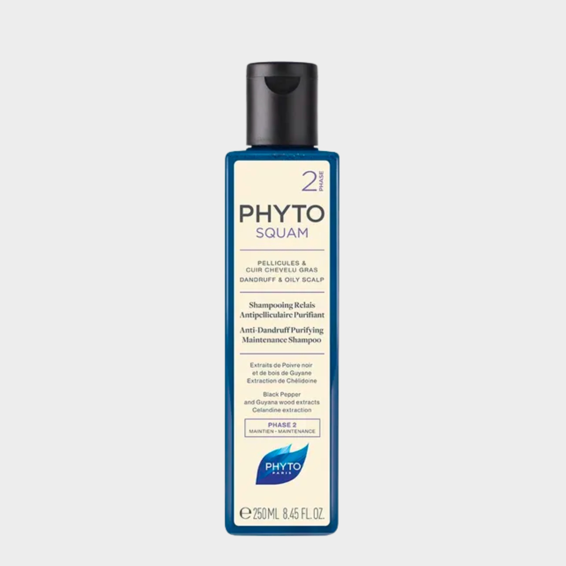 Champô Anti-Caspa Phyto Phytosquam Cabelos Secos 250 ml