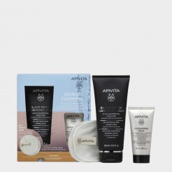 Coffret Limpeza Apivita Black Detox 150 ml + Leite Limpeza 3 em 1 50 ml