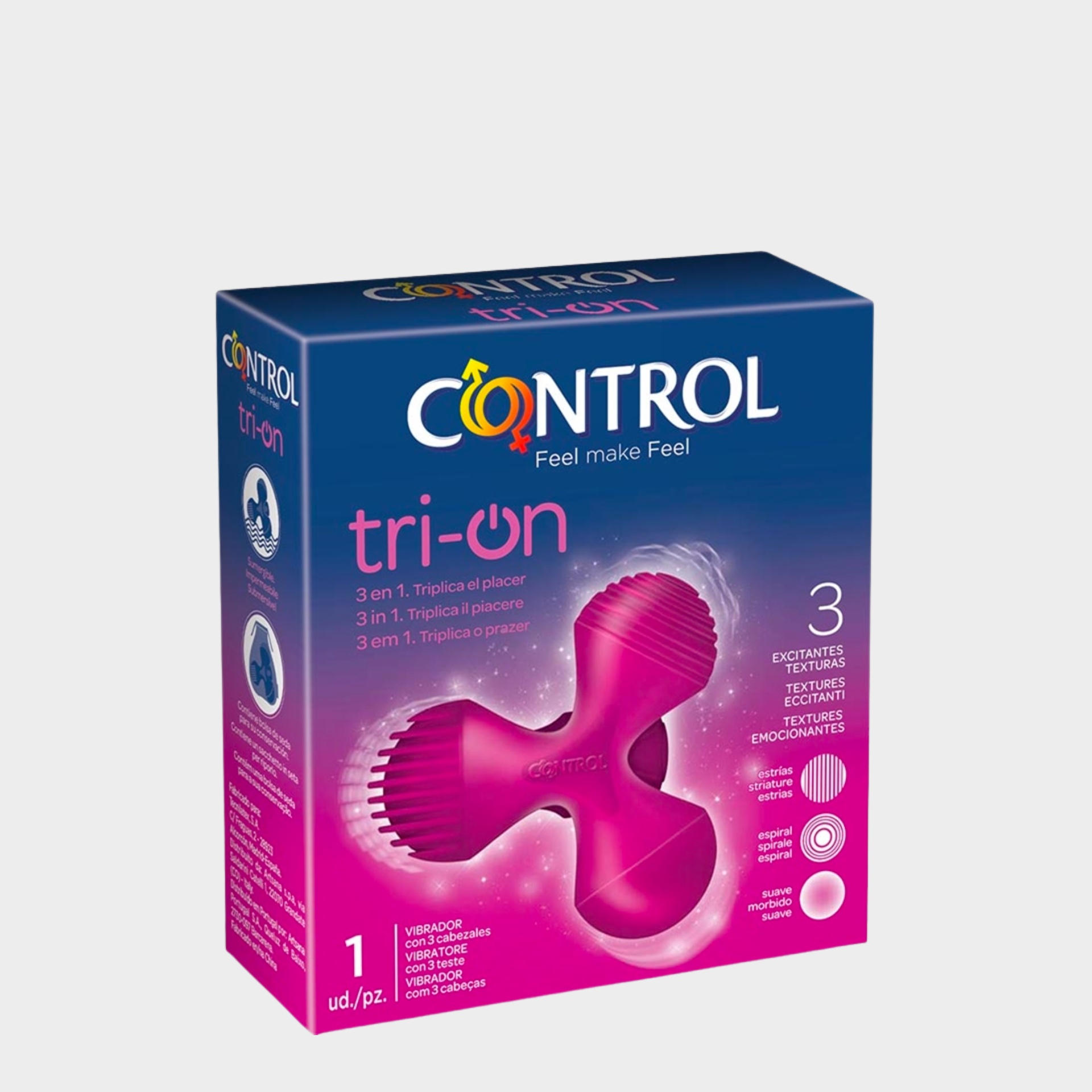 Estimulador Sexual Control Tri-On 1 un
