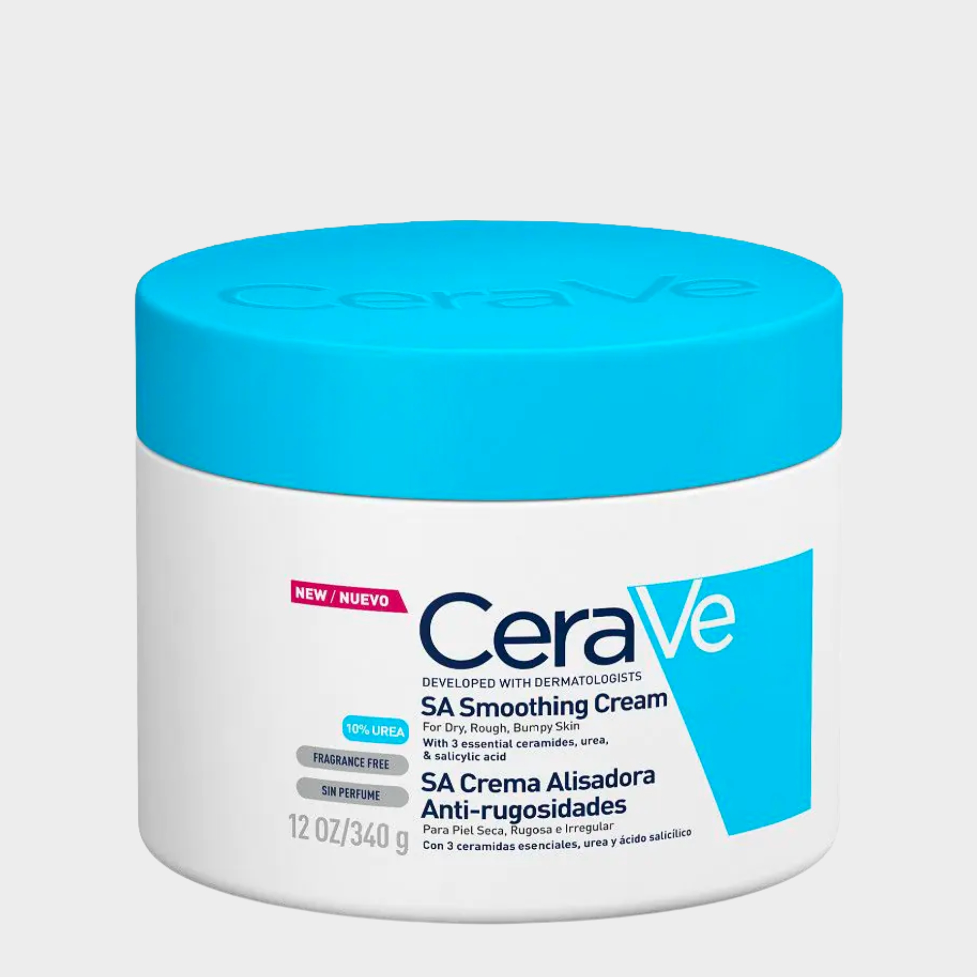 Creme Alisador Anti-Rugosidades CeraVe SA Esfolia & Hidrata 2x 340 gr