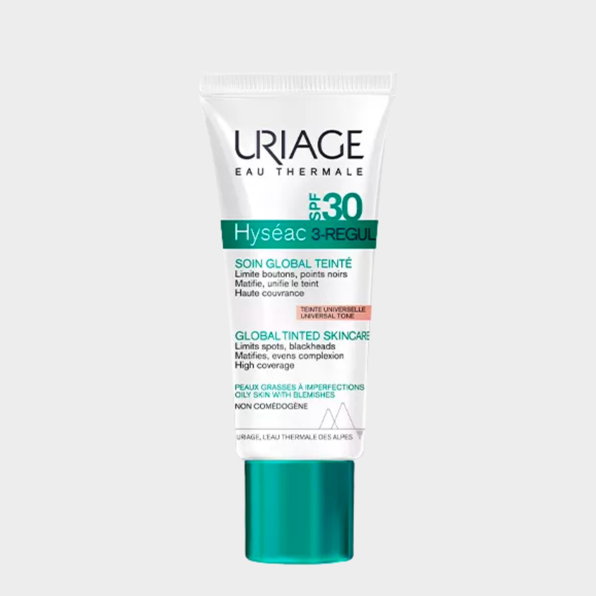 Cuidado Global Rosto Uriage 3-Regul Com Cor SPF30 40 ml