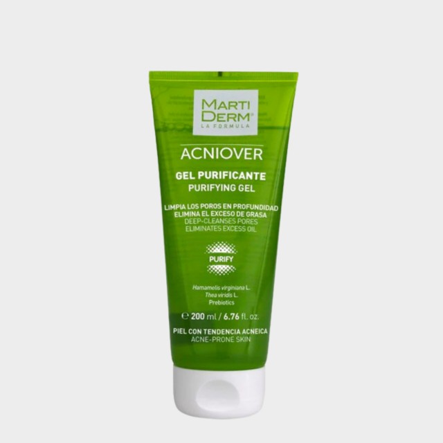 Creme Limpeza Suave Martiderm Acniover Pele Tendncia Acne 200 ml