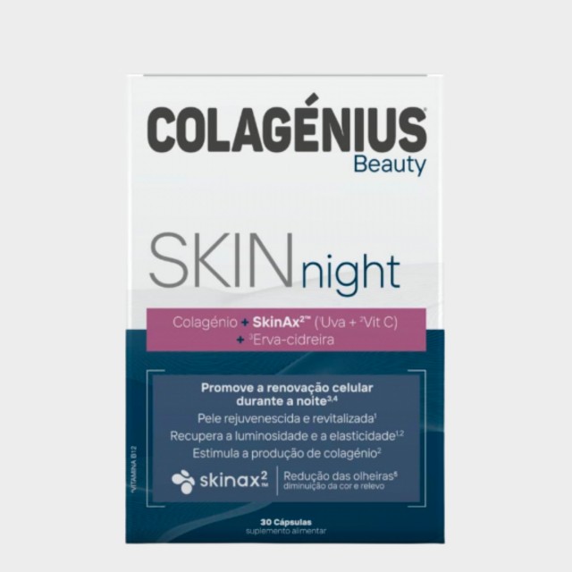 Cápsulas Pele Bonita Colagénius Beauty Skin Night 30 cápsulas Cápsulas Pele Bonita Colagénius Beauty Skin Night 30 cápsulas
