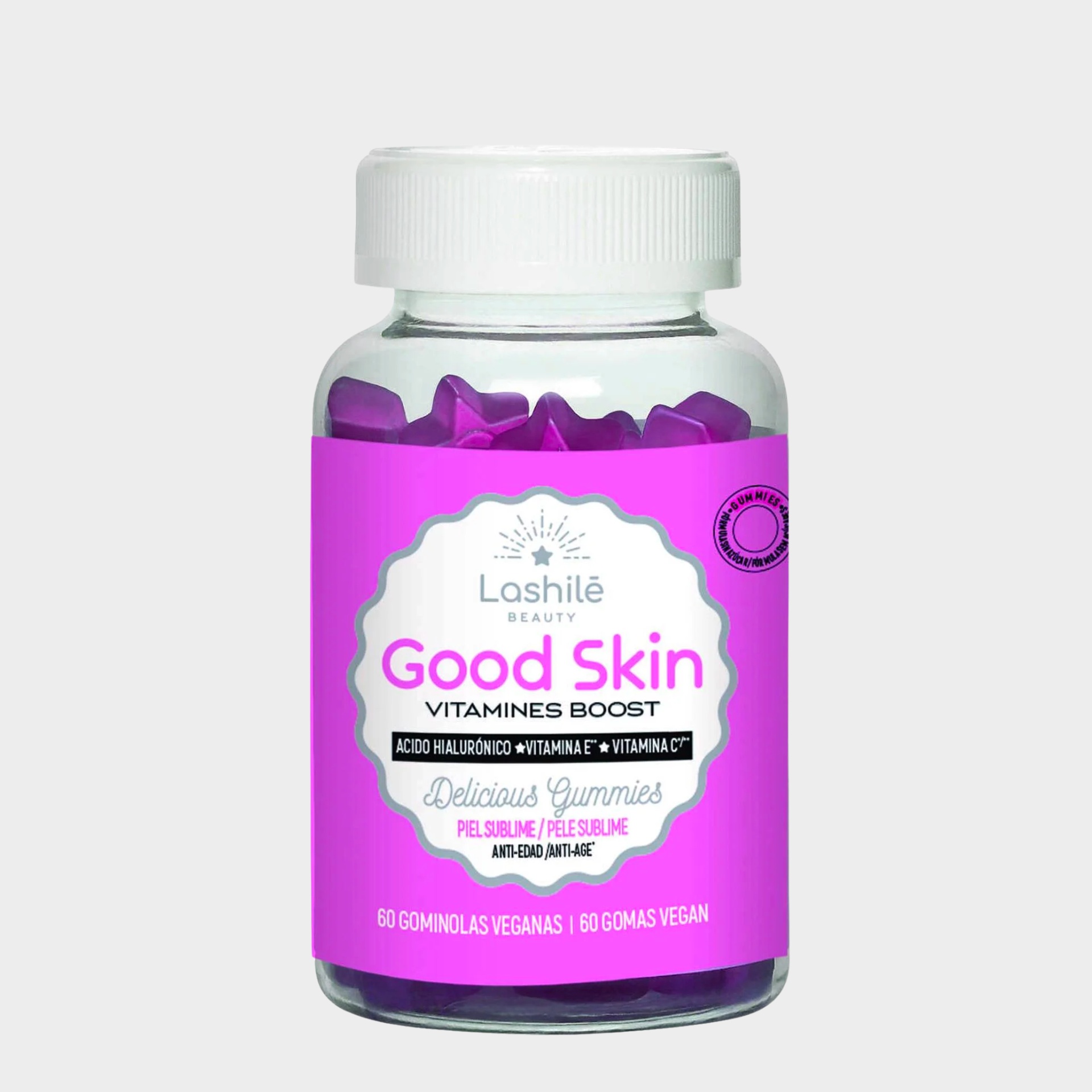 Gomas Pele Bonita Lashilé Beauty Good Skin Morango 60 un