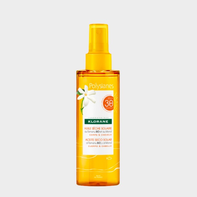 Protetor Solar Corpo Klorane Solar leo Seco SPF30 200 ml