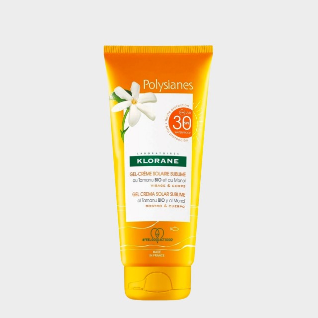 Protetor Solar Corpo Klorane Solar Gel-Creme Sublime SPF30 200 ml Protetor Solar Corpo Klorane Solar Gel-Creme Sublime SPF30 200 ml