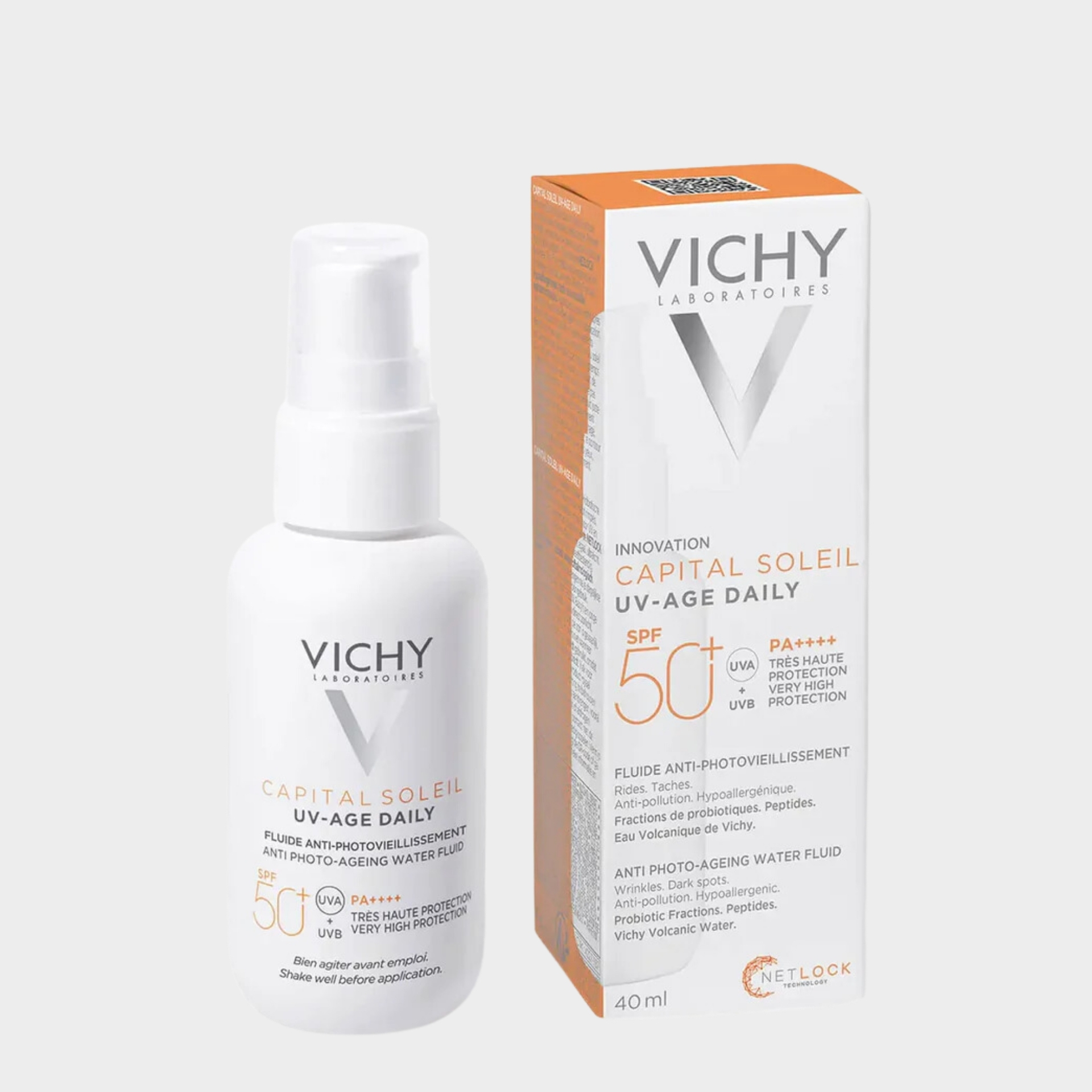 Protetor Solar Anti-Aging Vichy Capital Soleil SPF50 40 ml
