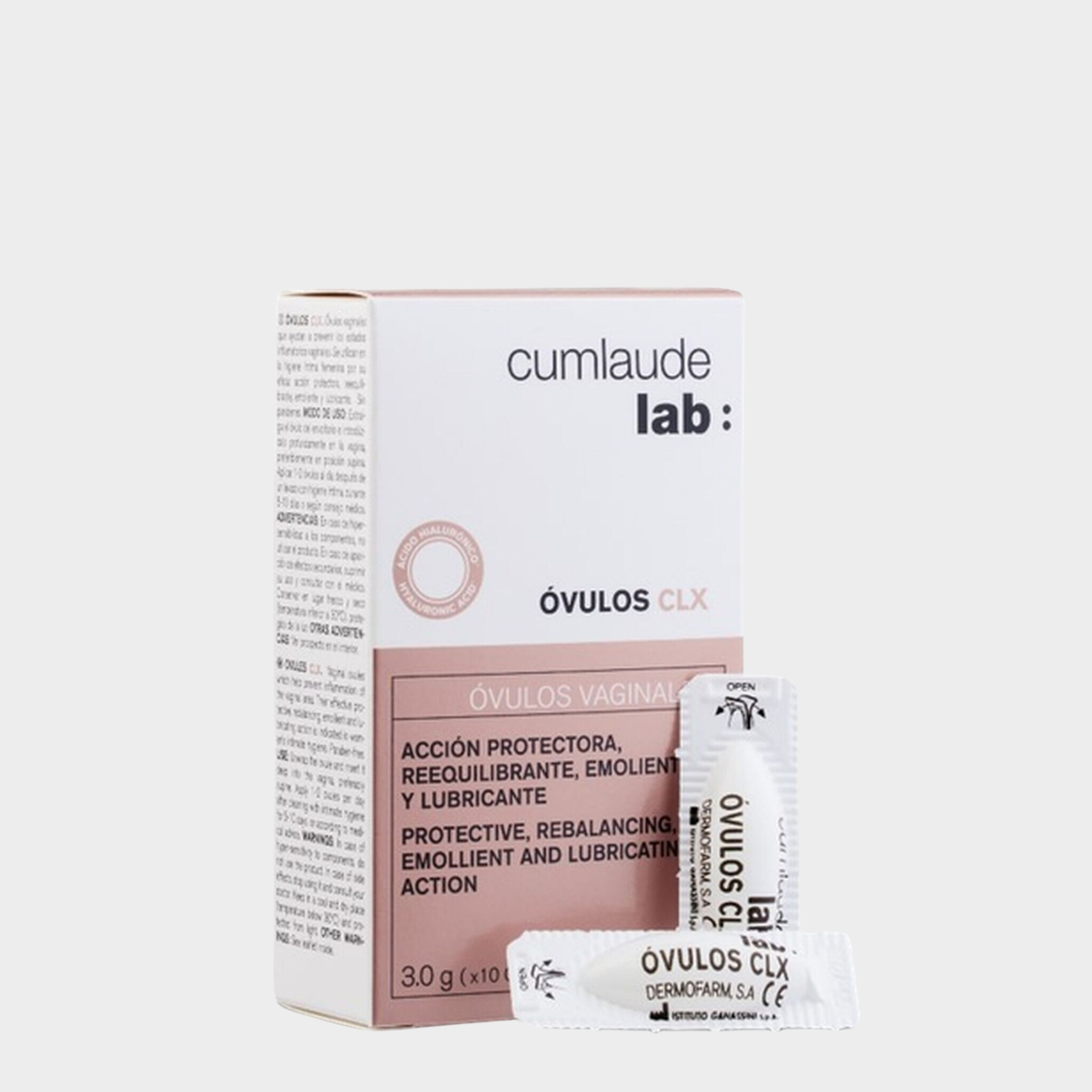 Óvulos Vaginais Cumlaude Ação Protetora CLX 10 un