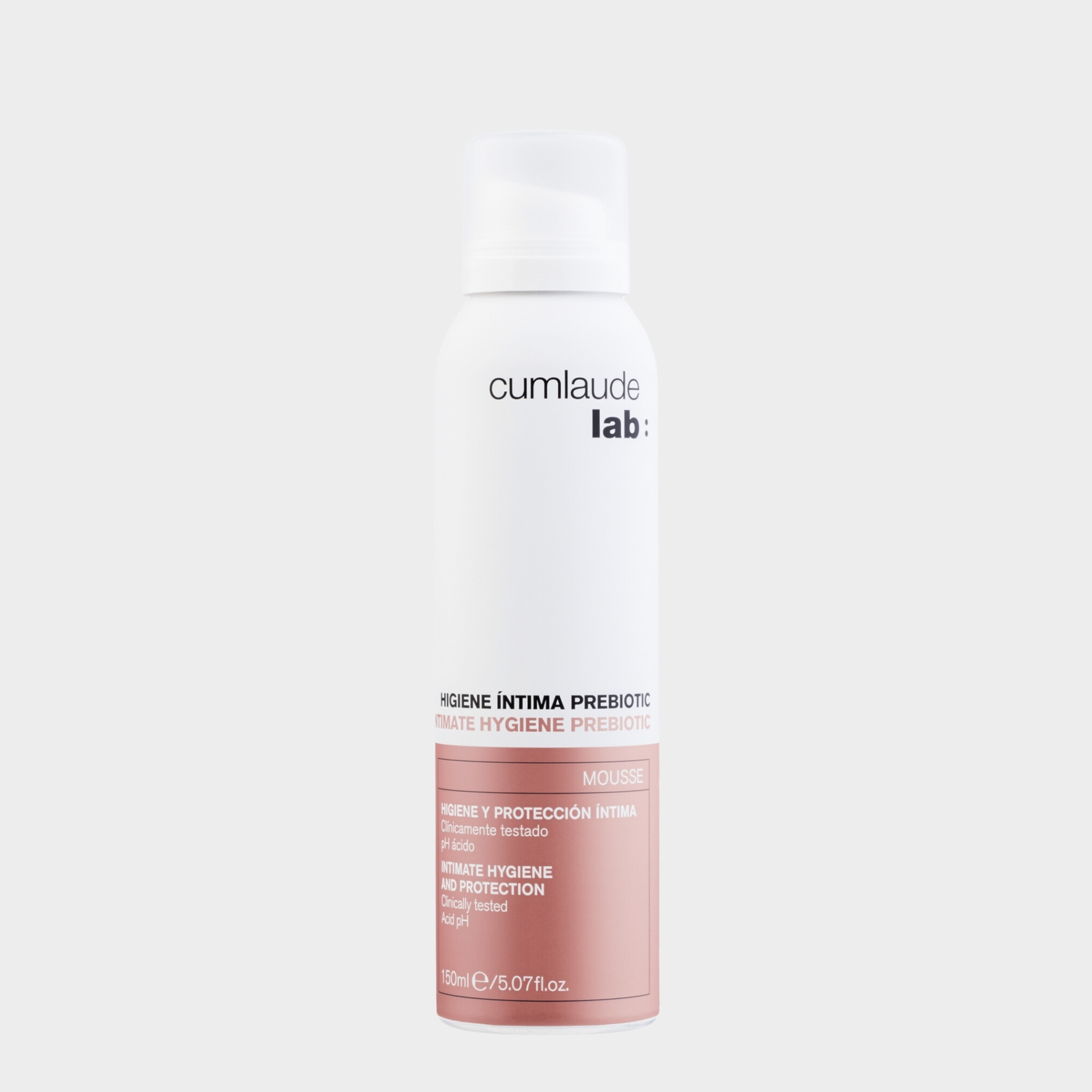Mousse Higiene Íntima Cumlaude Prebiotic 150 ml