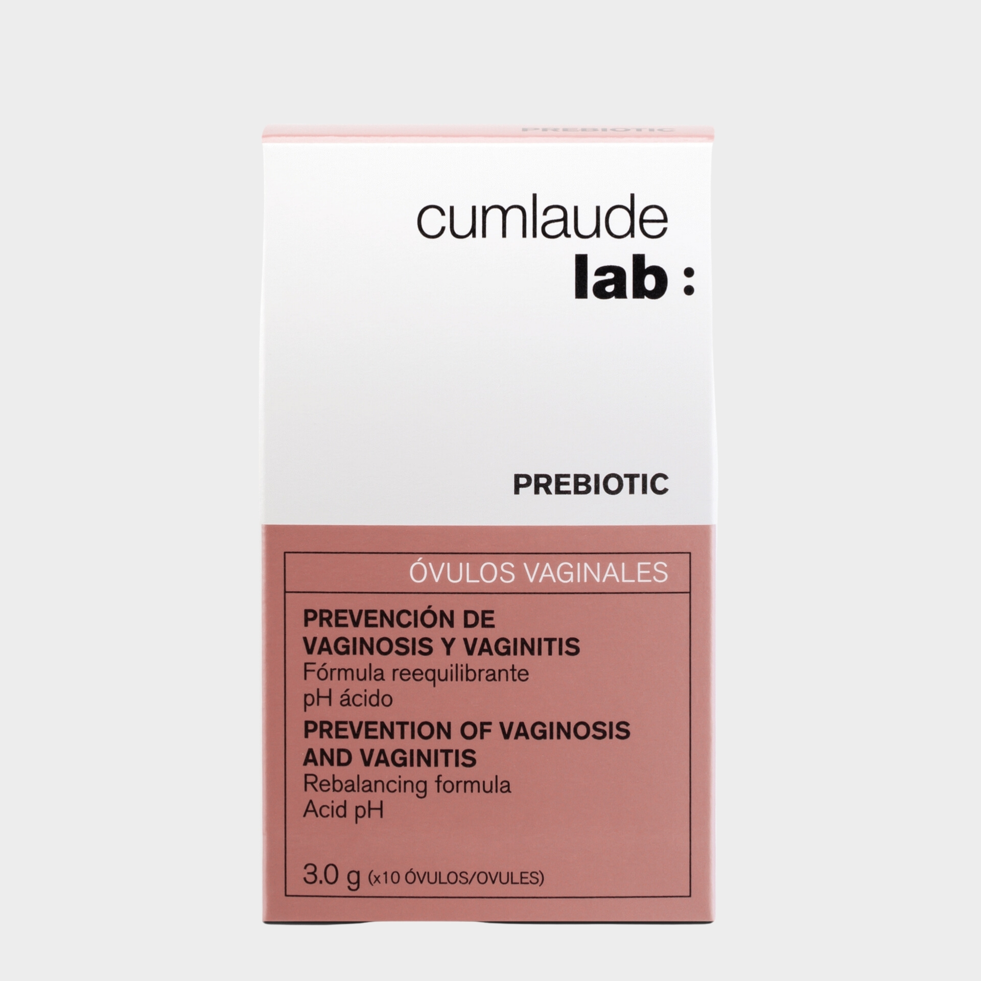Óvulos Vaginais Cumlaude Prebiotic 10x 3 gr