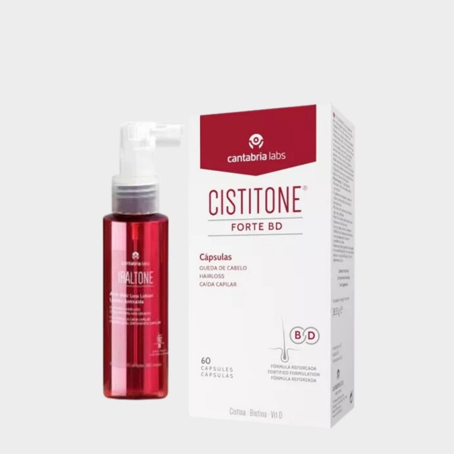 Pack Anti-Queda Cistitone Forte BD 60 cpsulas + Loo Anti-Queda Iraltone 200 ml
