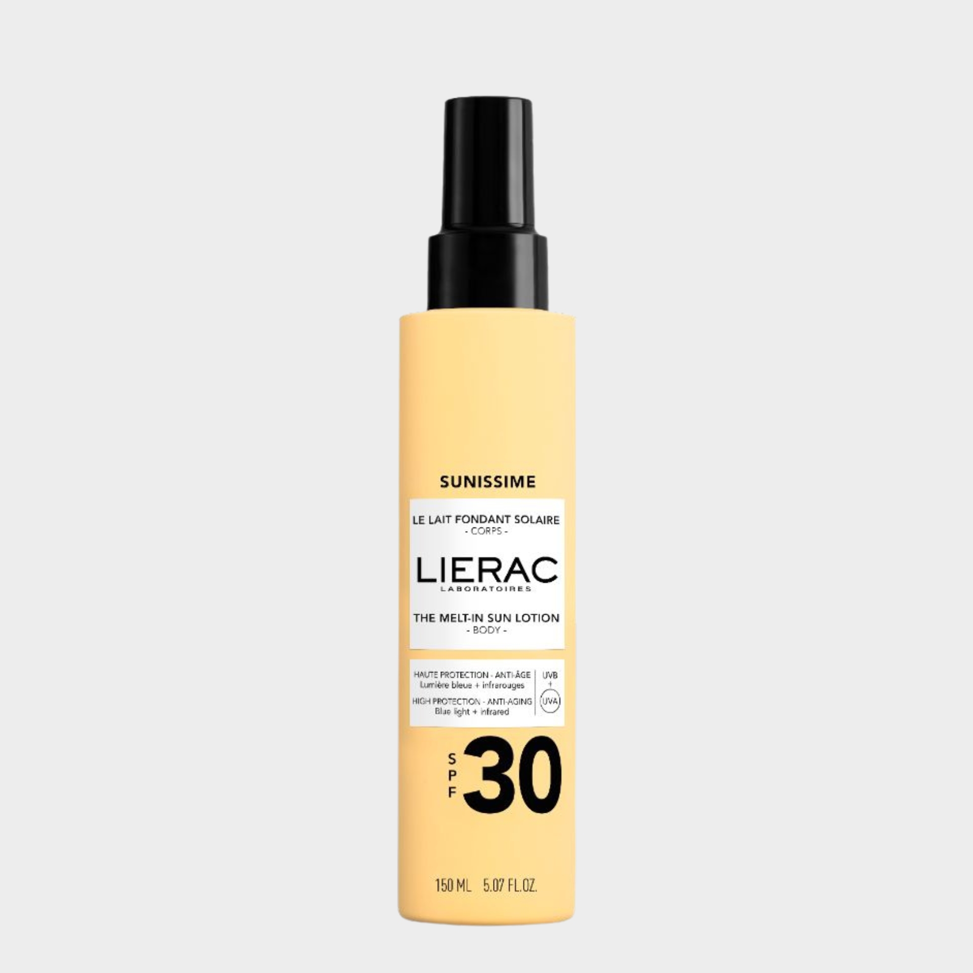 Protetor Solar Hidratante Lierac Sunissime Leite Corpo SPF30 150 ml