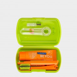 Kit Viagen Curaprox Orth Verde Escova + Pasta + Escovilhes 1 un
