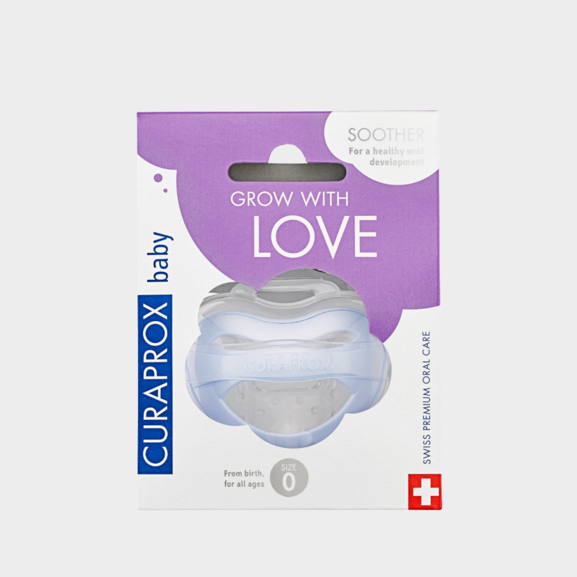 Curaprox Baby Chupeta Silicone Azul - T0