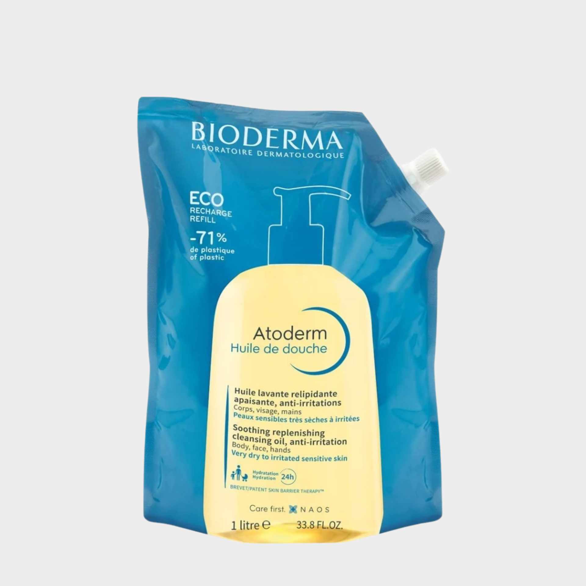 Atoderm Bioderma Óleo Duche EcoRefill1L