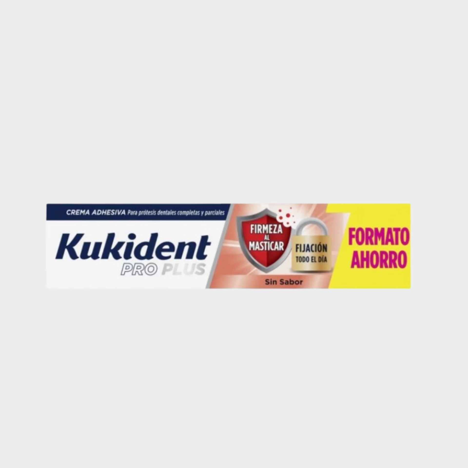 Kukident Firmeza Mastigar Creme Adesivo Sem Sabor 60G