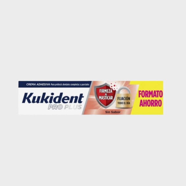 Kukident Firmeza Mastigar Creme Adesivo Sem Sabor 60G Kukident Firmeza Mastigar Creme Adesivo Sem Sabor 60G