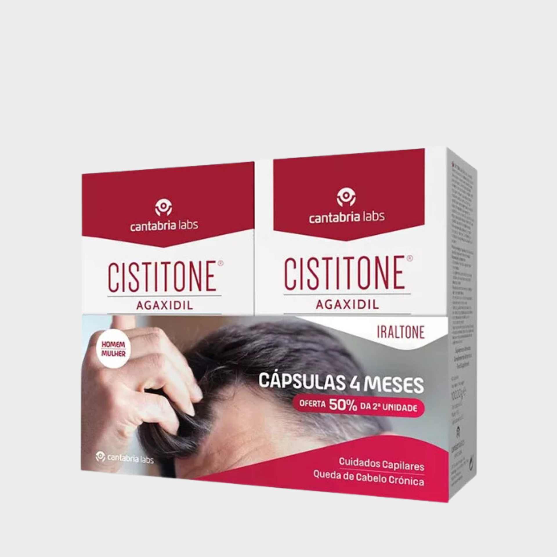 Cistitone Agaxidil Caps x60 50% 2ªUnidade