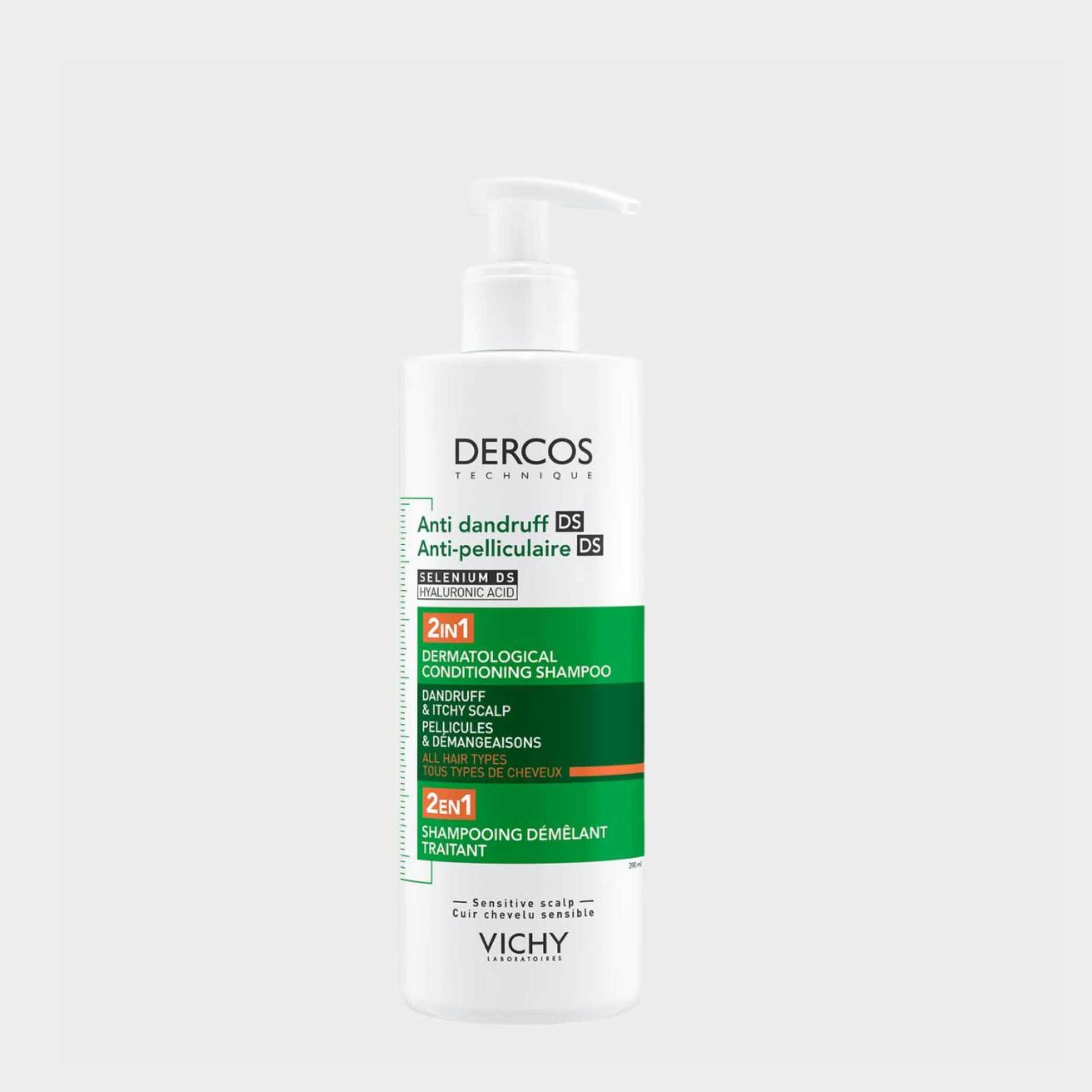 Dercos Anticaspa Champô 2em1 400ML