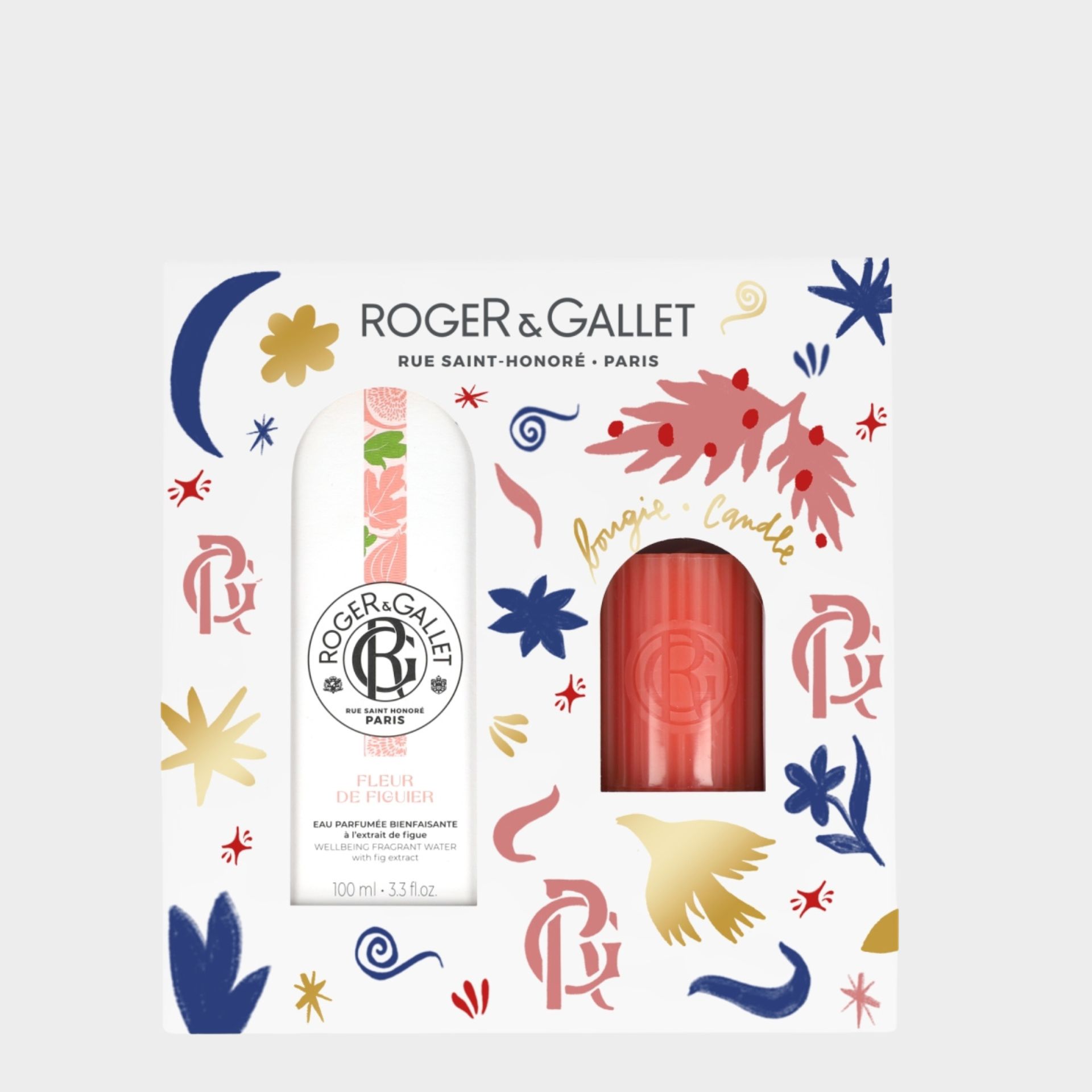 RG Fl Figuier EDT100ML + Vela Set Natal24