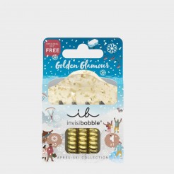 Invisibobble 3xSET Apres Ski 24k Gold