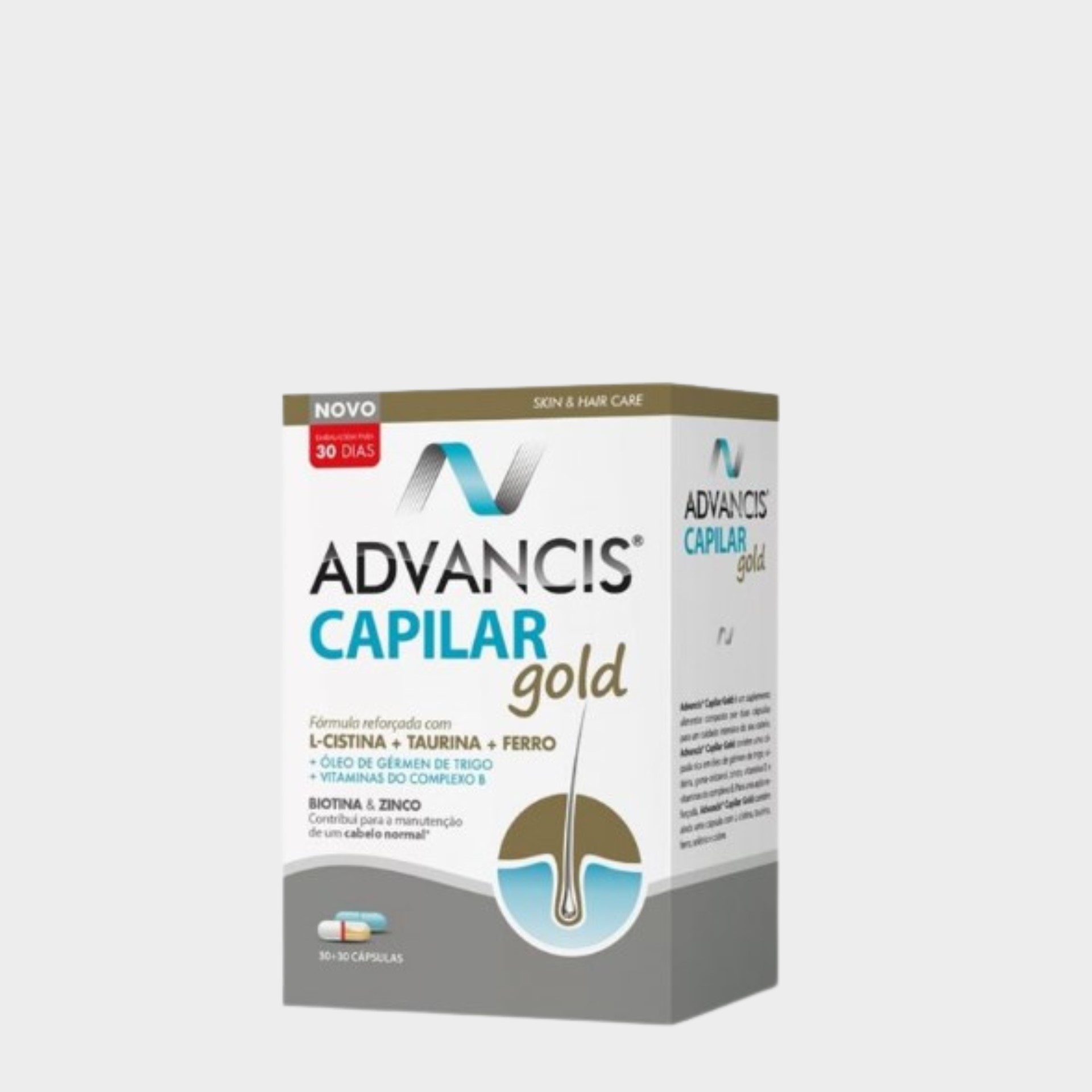 Advancis Capilar Gold Caps x30 + 30