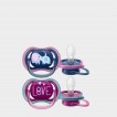 Philips Avent Chupeta Ultra Air Deco +18m Menina Philips Avent Chupeta Ultra Air Deco +18m Menina