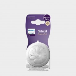Philips Avent Tetina Silicone Natural Response T4 +3Meses X2