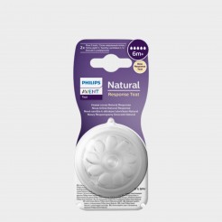Philips Avent Tetina Silicone Natural Response T5 +6Meses  X2