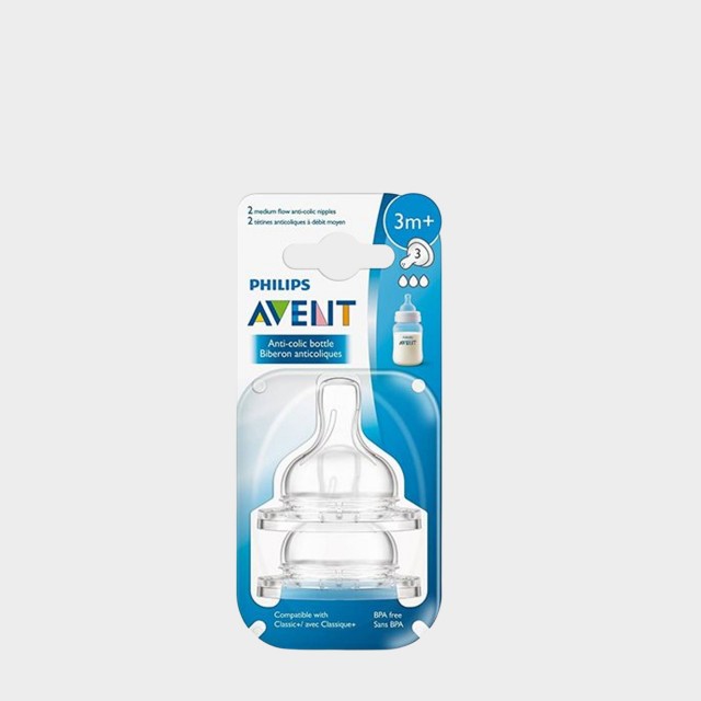 Philips Avent Tetina Classic Fluxo 3 +3meses x2