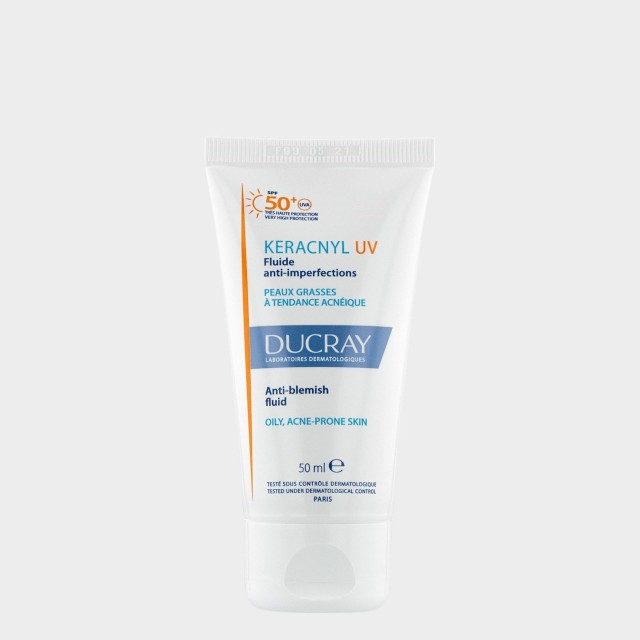 Ducray Keracnyl UV Fluido SPF50+ Anti-Imperfeies 50ml