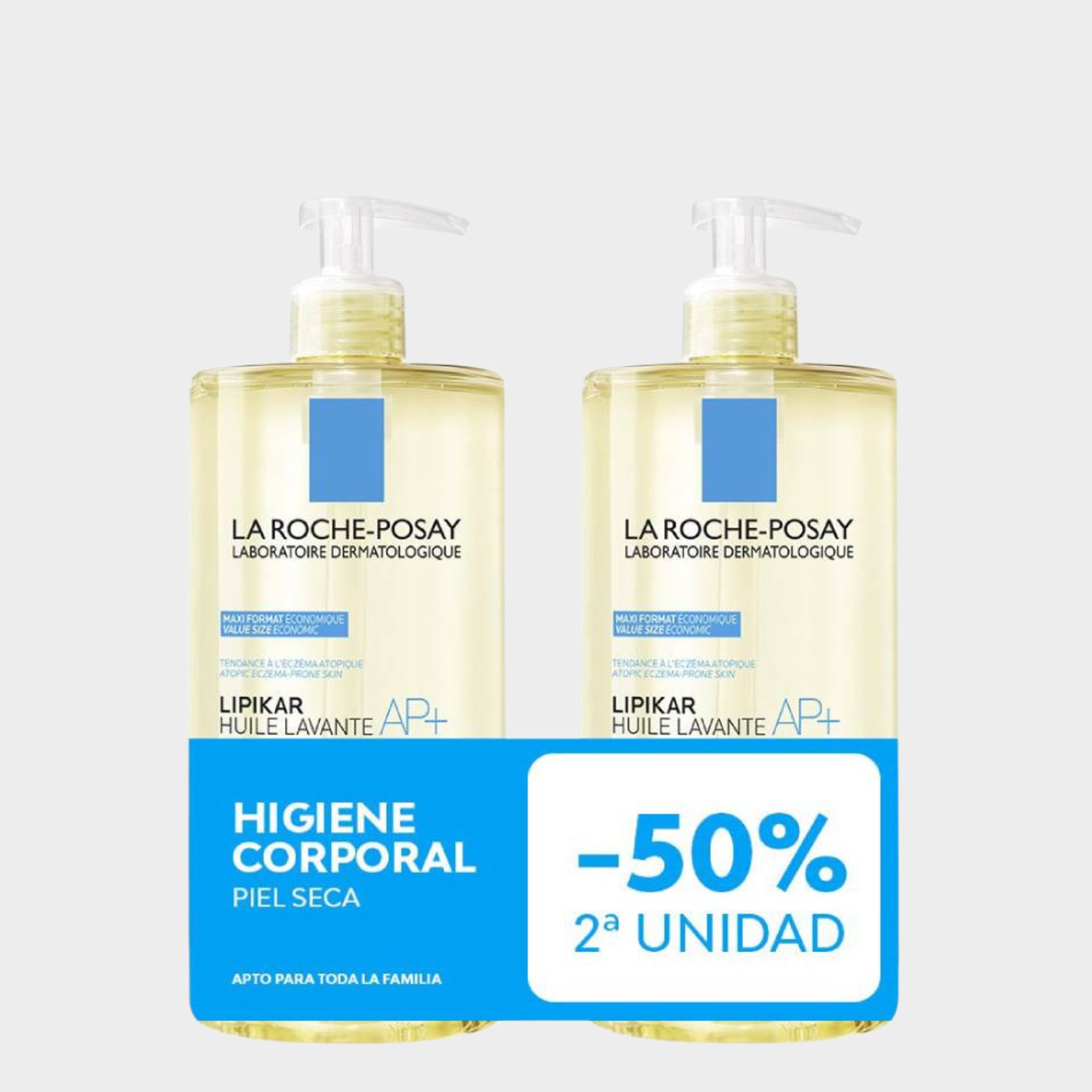 LRPosay Lipikar Ap(+) Oleo Lav ante1L Duplo