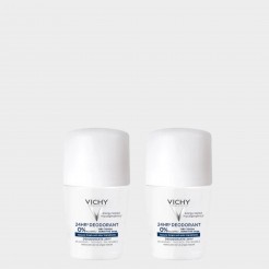 Vichy Pack Desodorizante Roll-On Toque Seco 24h 2x50ml