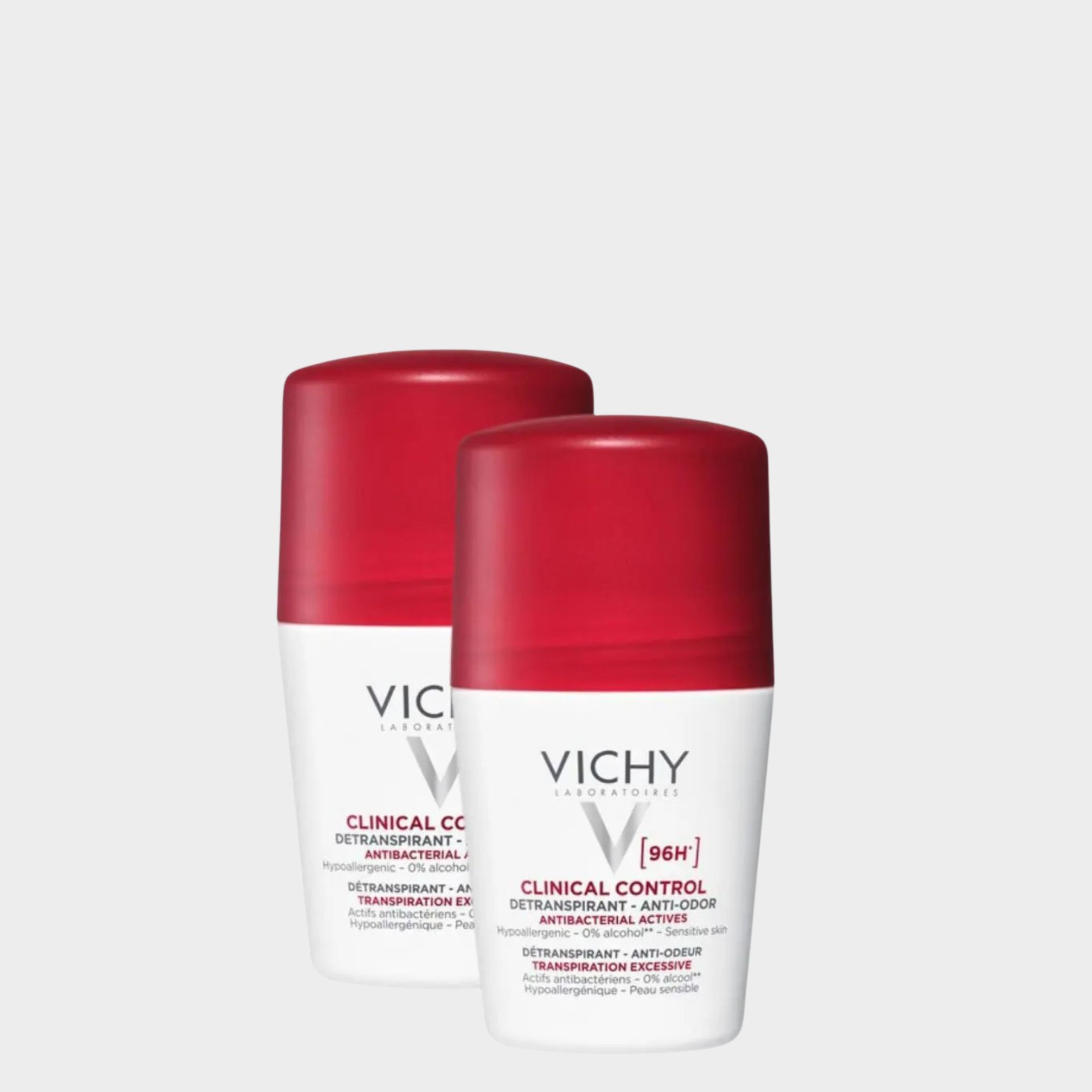 Vichy Deo Clinic Cont 96H Roll On M50ml duplo