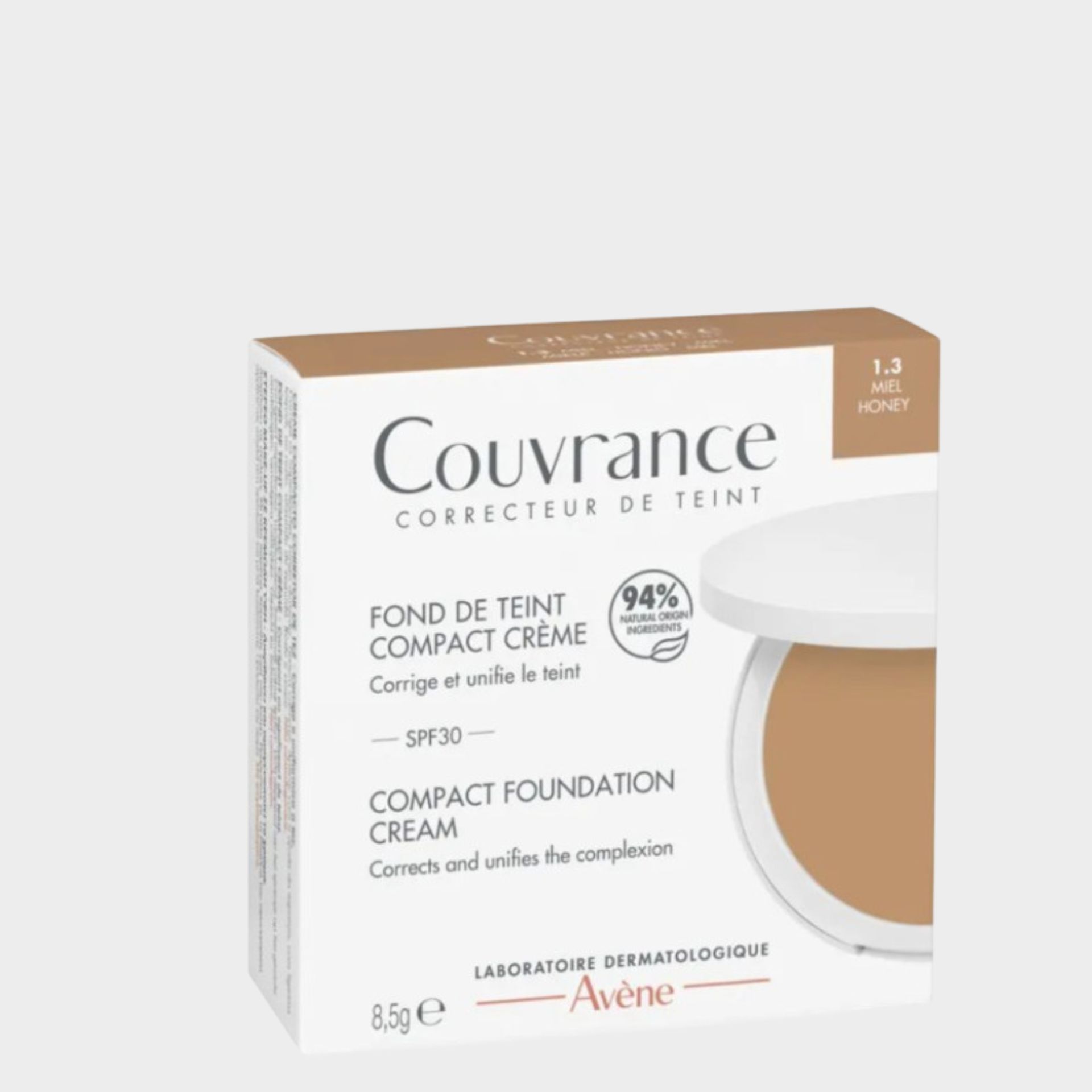 Avène Couvrance Creme Compacto Mel 8,5G