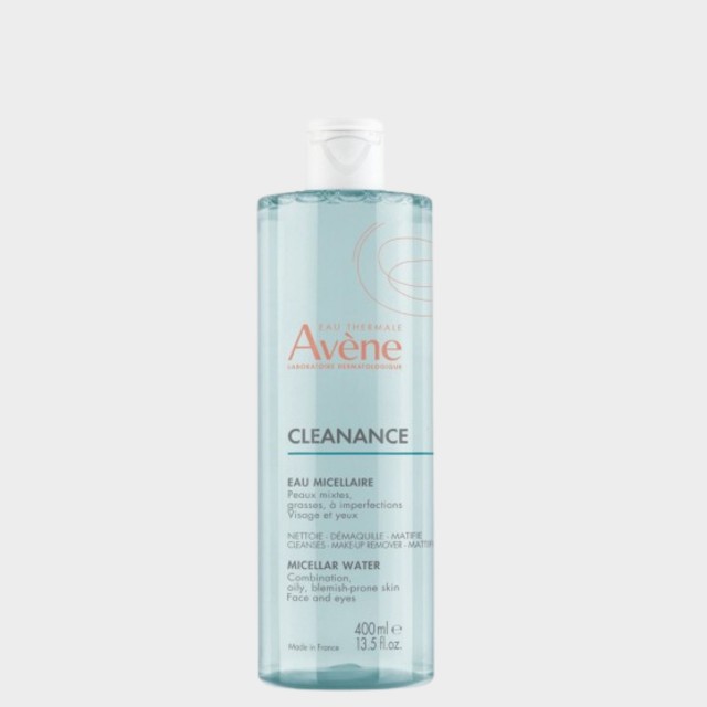 gua Micelar Avne Cleanance Pele Oleosa 400 ml