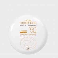 Creme Compacto Proteo Solar de Rosto Avne SPF50 Tom Dourado Pele Intolerante 10 gr