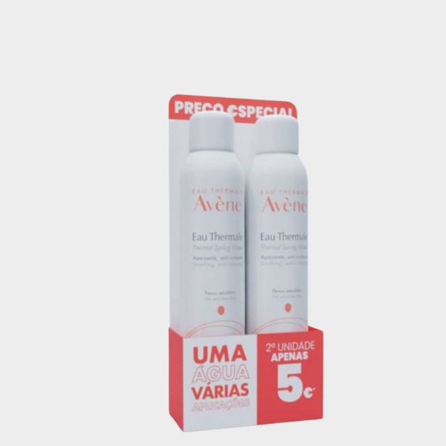 Avene Agua Termal 300ml X2 Desconto 50% na 2unidade