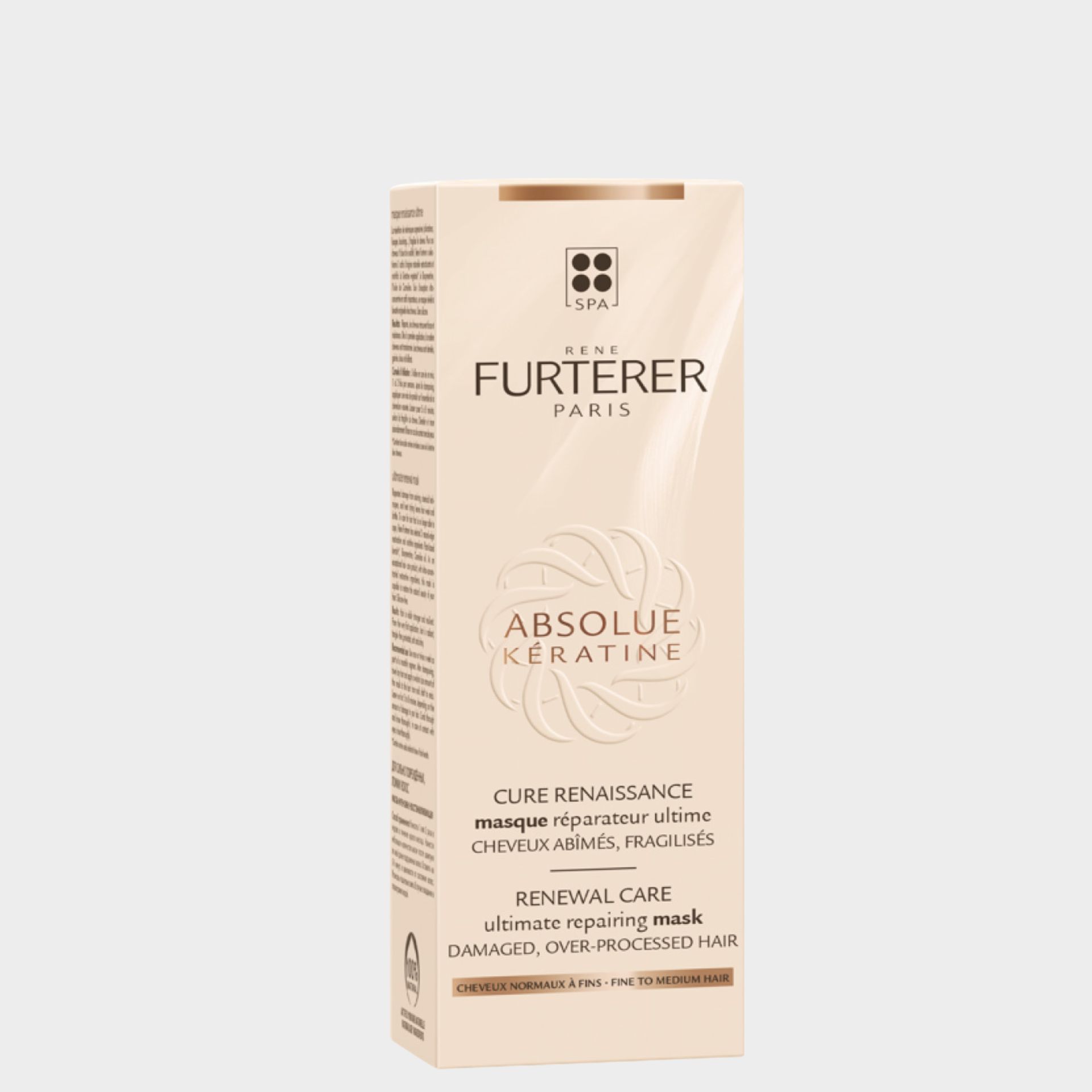 Rene Furterer Absolue Kératine Máscara Reparação Extrema Cabelos Normais A Finos 100ml