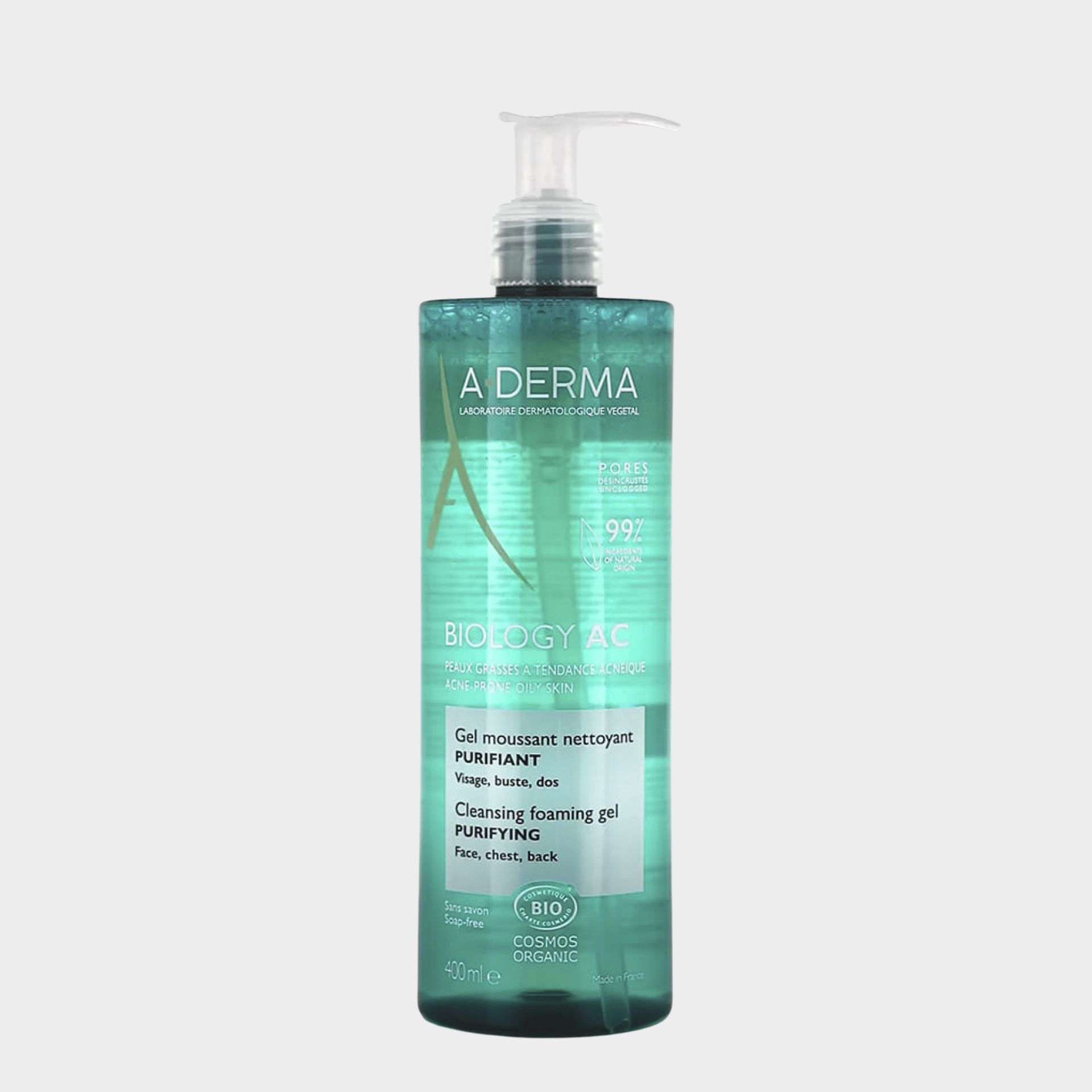 A-derma Biology Ac Gel Moussant Purific 400ml