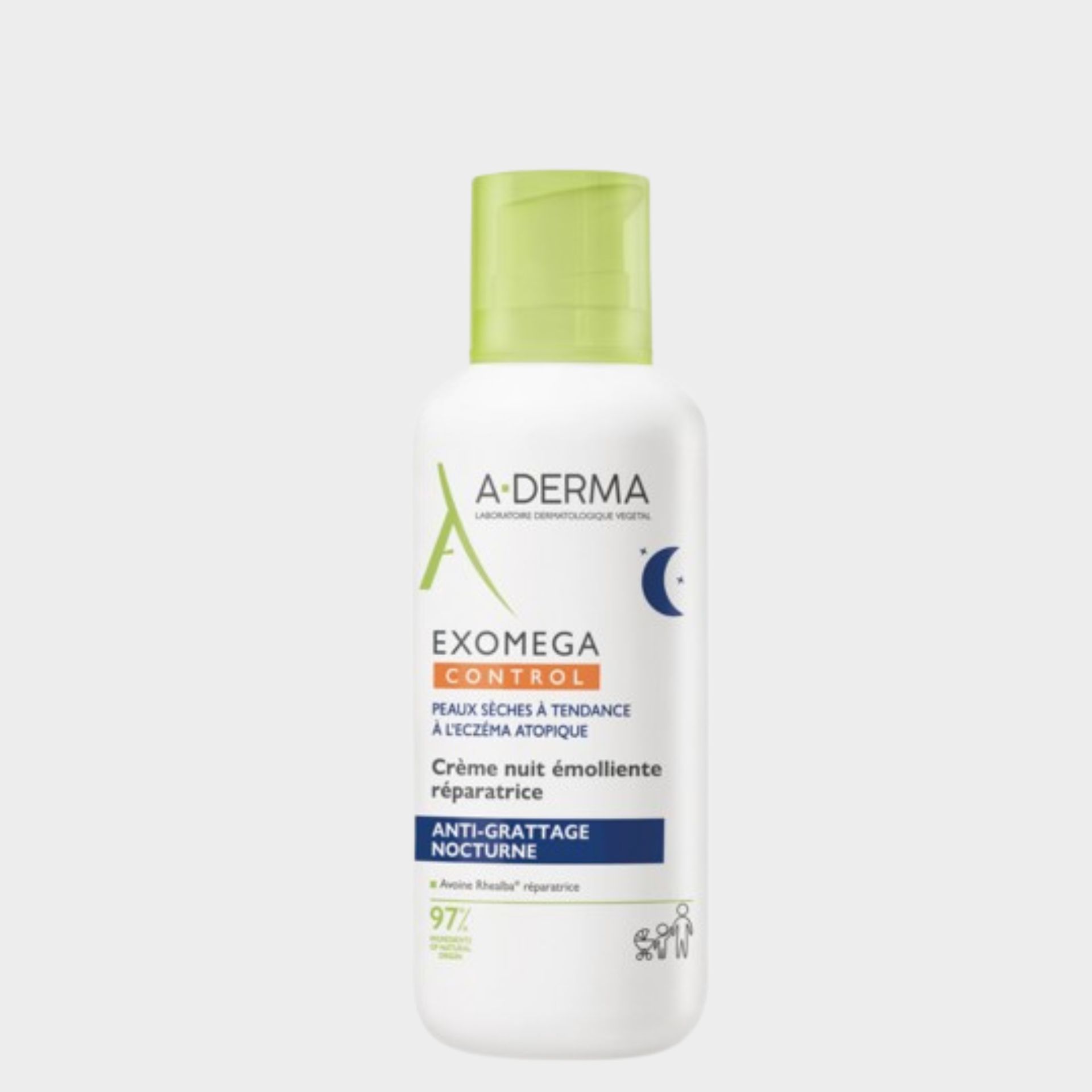 A-Derma Exomega Control Creme Noite Emoliente - 400ml