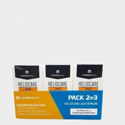 Heliocare Pack 360 D Plus 30 Cpsulas x3