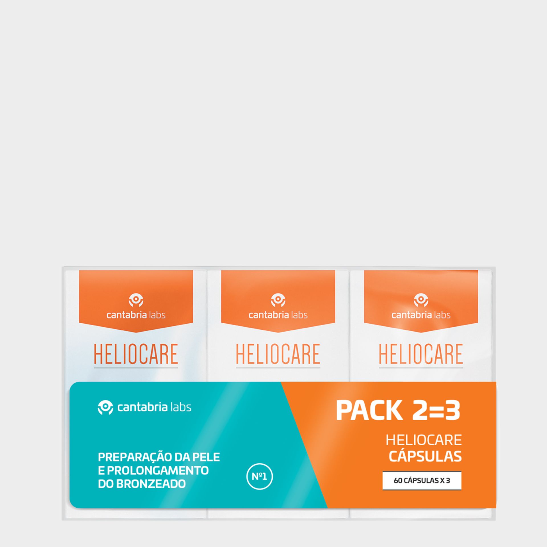 Heliocare (x60 cápsulas) Pack triplo
