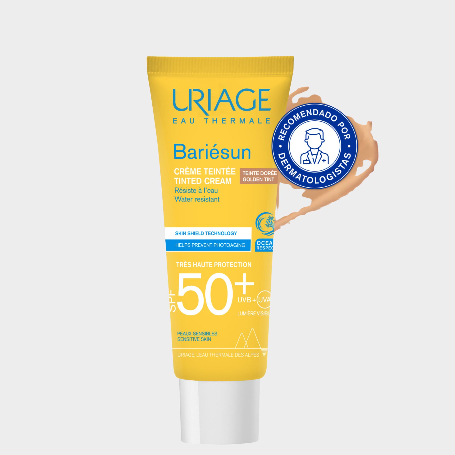 Uriage Bariesun Creme Cor SPF50+_Dourado - 50ml