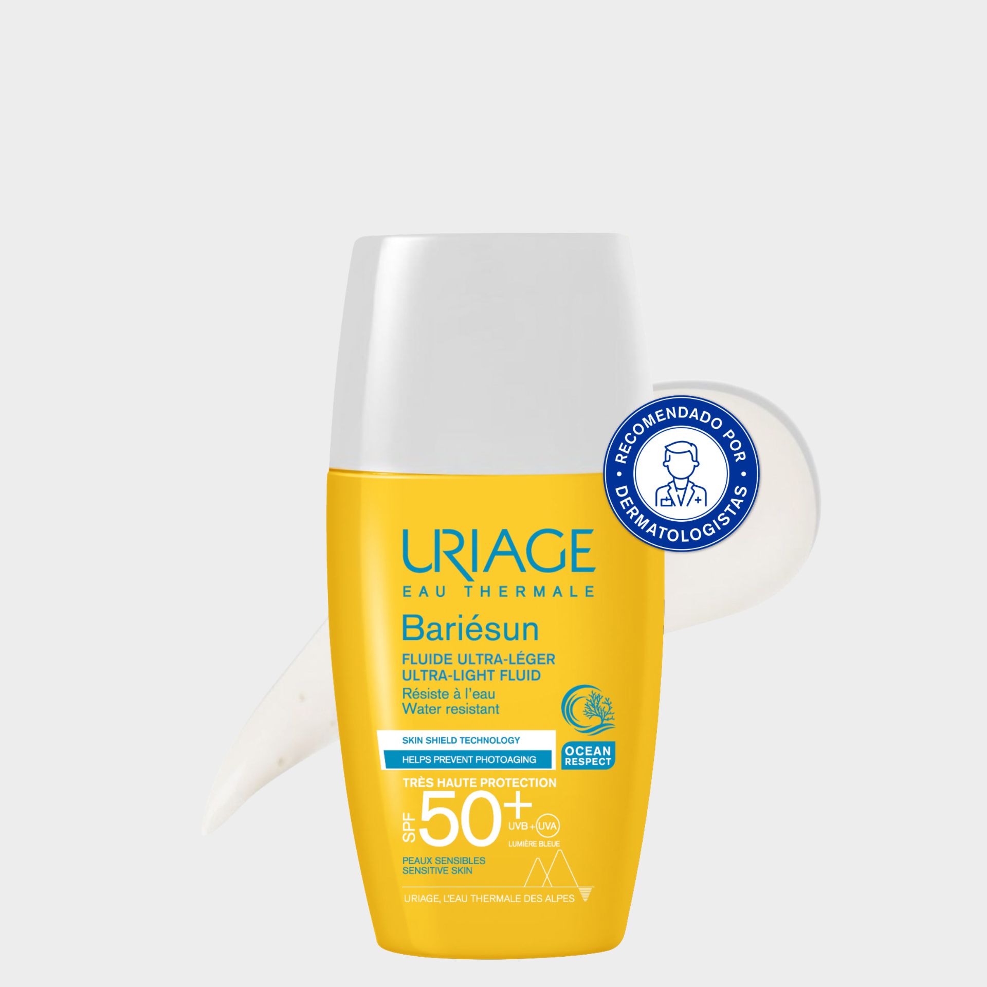 Uriage Protetor Solar Bariésun Fluido Ultra Ligeiro SPF50+ 30ml