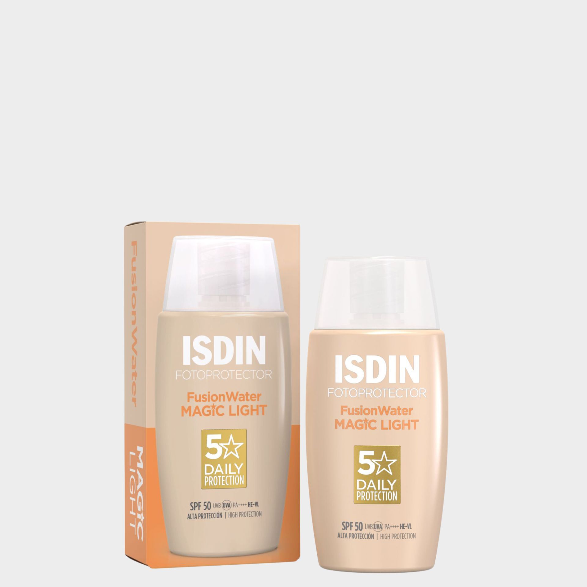 Isdin Fotoprotetor Fusion Water Color Light SPF50 50ml